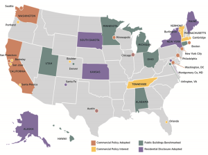 US jurisdictions with benchmarking policies - Institute for Market Transformation