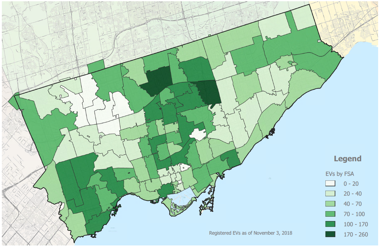 Toronto EV ownership 